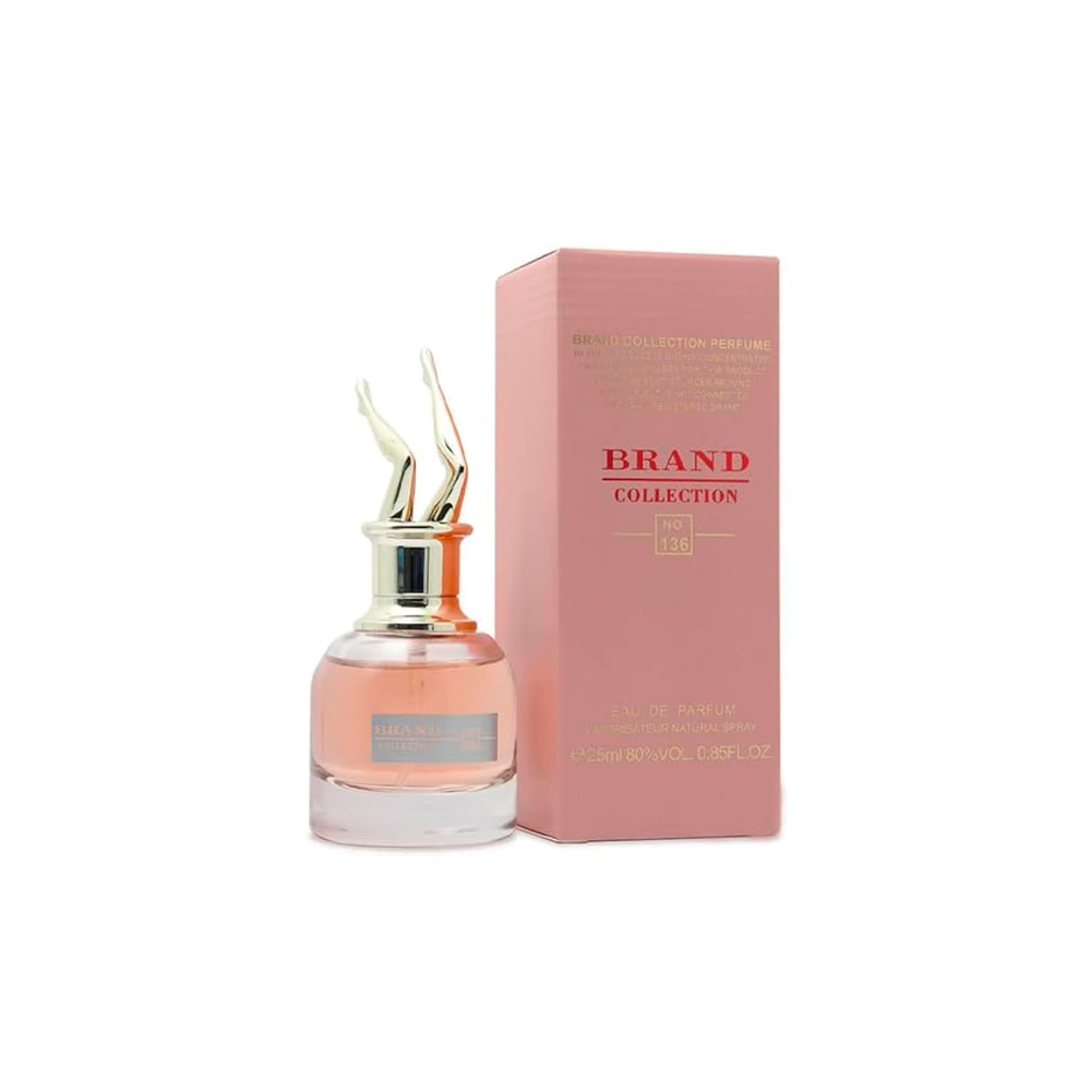 (Lacrado - 25 ML) Brand Collection 136 - Inspiração Scandal Jean Paul Gaultier