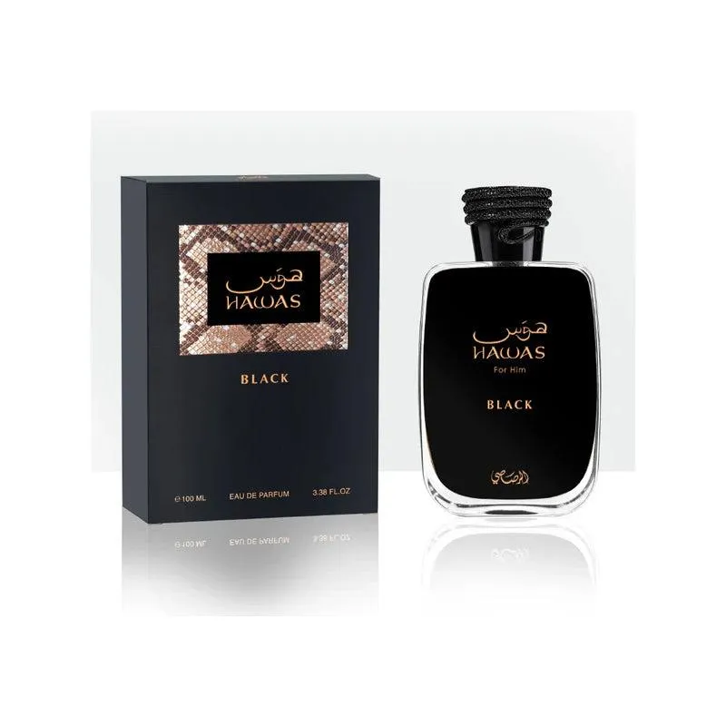 (Lacrado) Rasasi Hawas Black - 100 ML