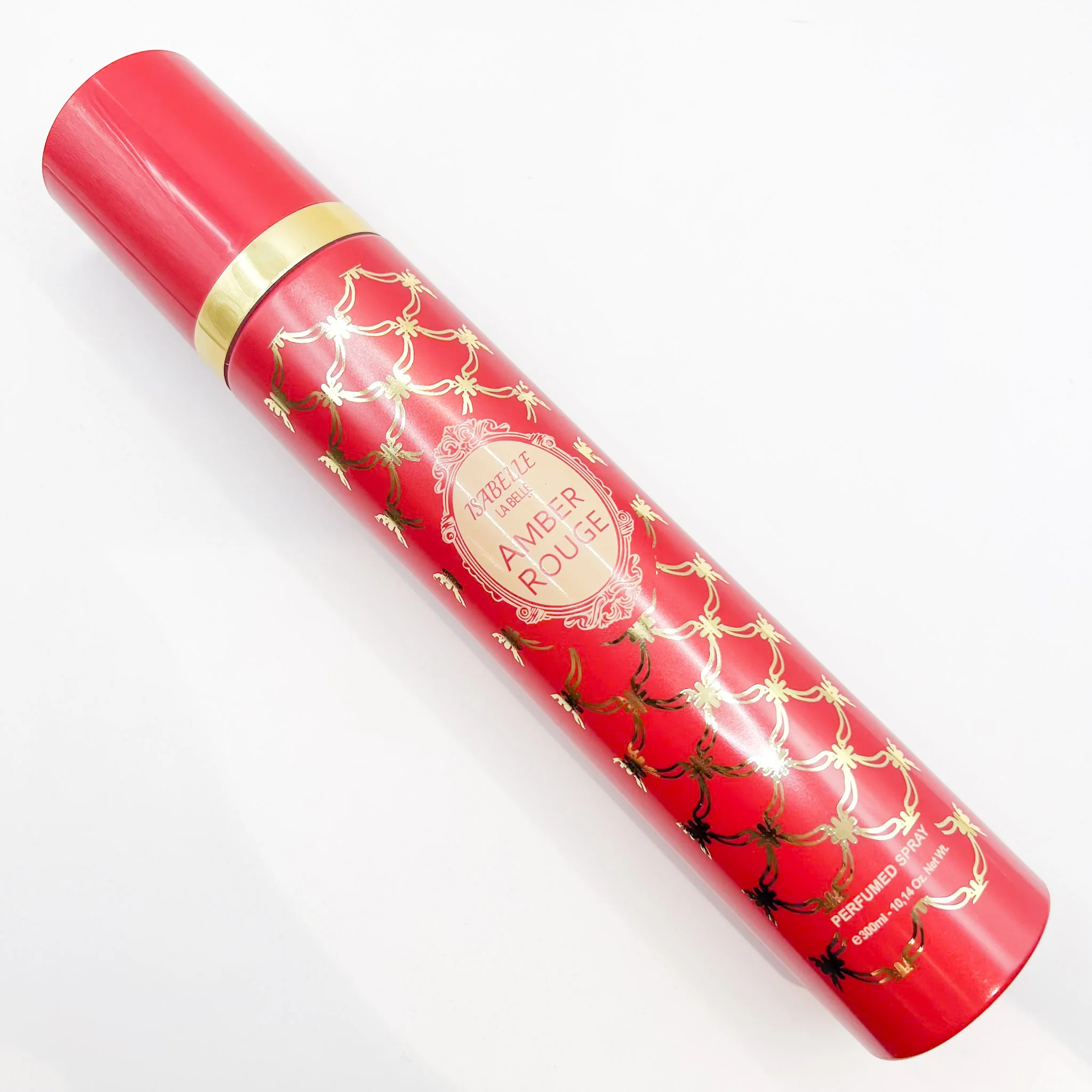 Body Splash Isabelle La Belle Amber Rouge 300 ML - Imagem 2